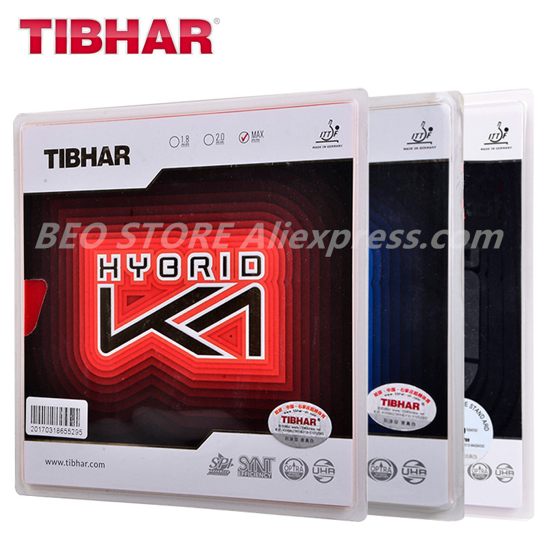 Table Tennis Hybrid Rubbers - TIBHAR-espinillas adhesivas para tenis de mesa,