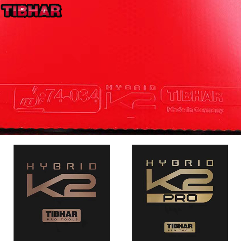 Table Tennis Hybrid Rubbers - TIBHAR HYBRID K2 K2 Pro, tenis