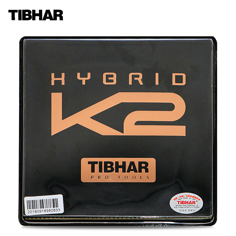 Table Tennis Hybrid Rubbers - TIBHAR-tenis de mesa híbridos K2, tenis