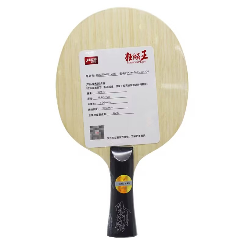 Hoja de tenis de mesa DHS Hurr - Table Tennis Forehand reseña y precio
