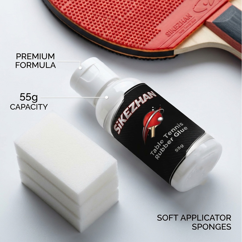 Pegamento para Raquetas de Ten - Table Tennis Match reseña y precio