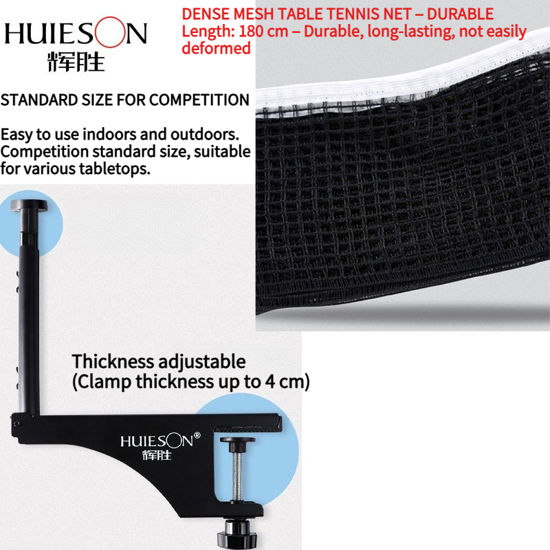 HUIESON Red y Marco de Tenis d - Table Tennis Match reseña y precio