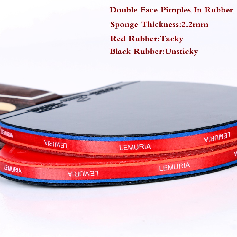 Raqueta de tenis de mesa Lemur - Table Tennis Forehand reseña y precio