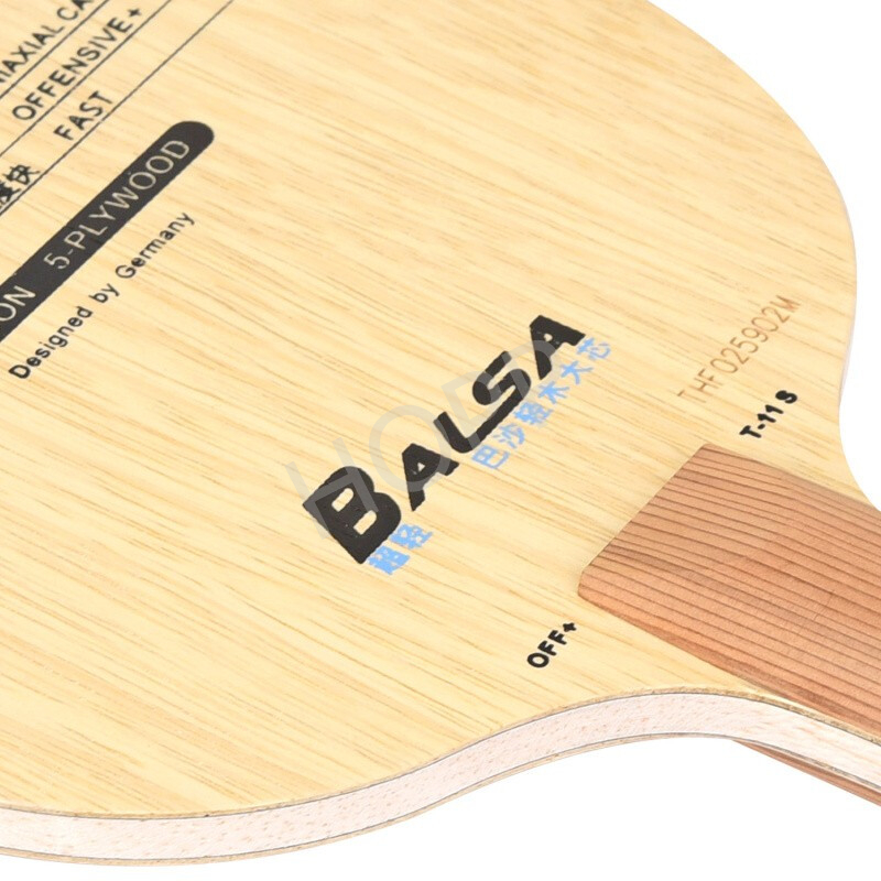 YINHE T-11 T11S (balsa de carb - Table Tennis Forehand reseña y precio