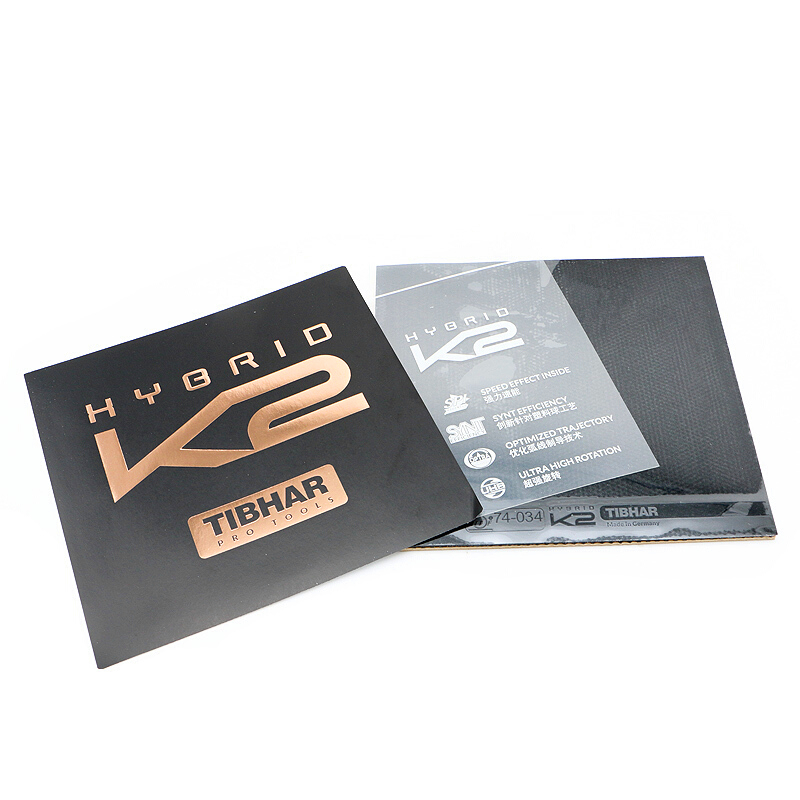 TIBHAR-tenis de mesa híbridos  - Table Tennis Hybrid Rubbers reseña y precio