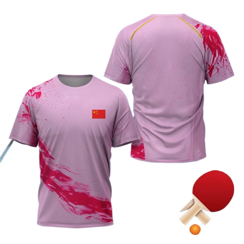 Camiseta con gráfico de tenis  - Table Tennis Match reseña y precio